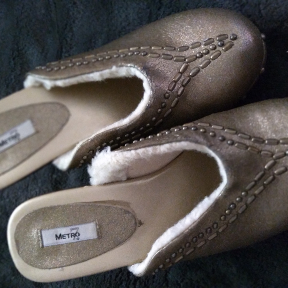 Metallic mules - Picture 8 of 13